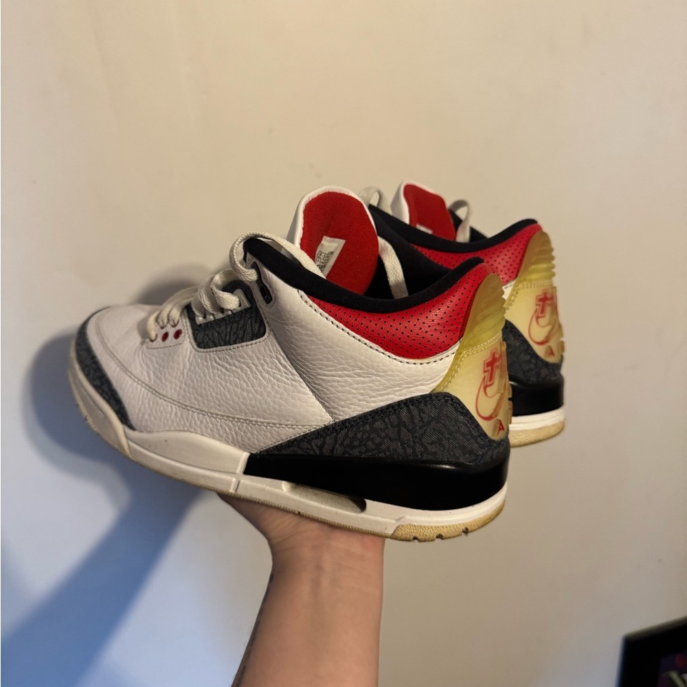 Men sneakers Air Jordan 3 Fire Red Japan